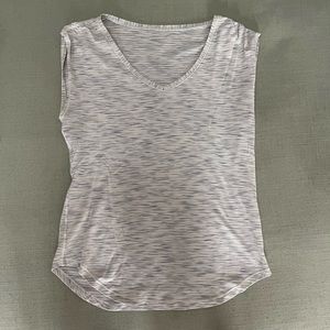 Light Gray Lululemon Top